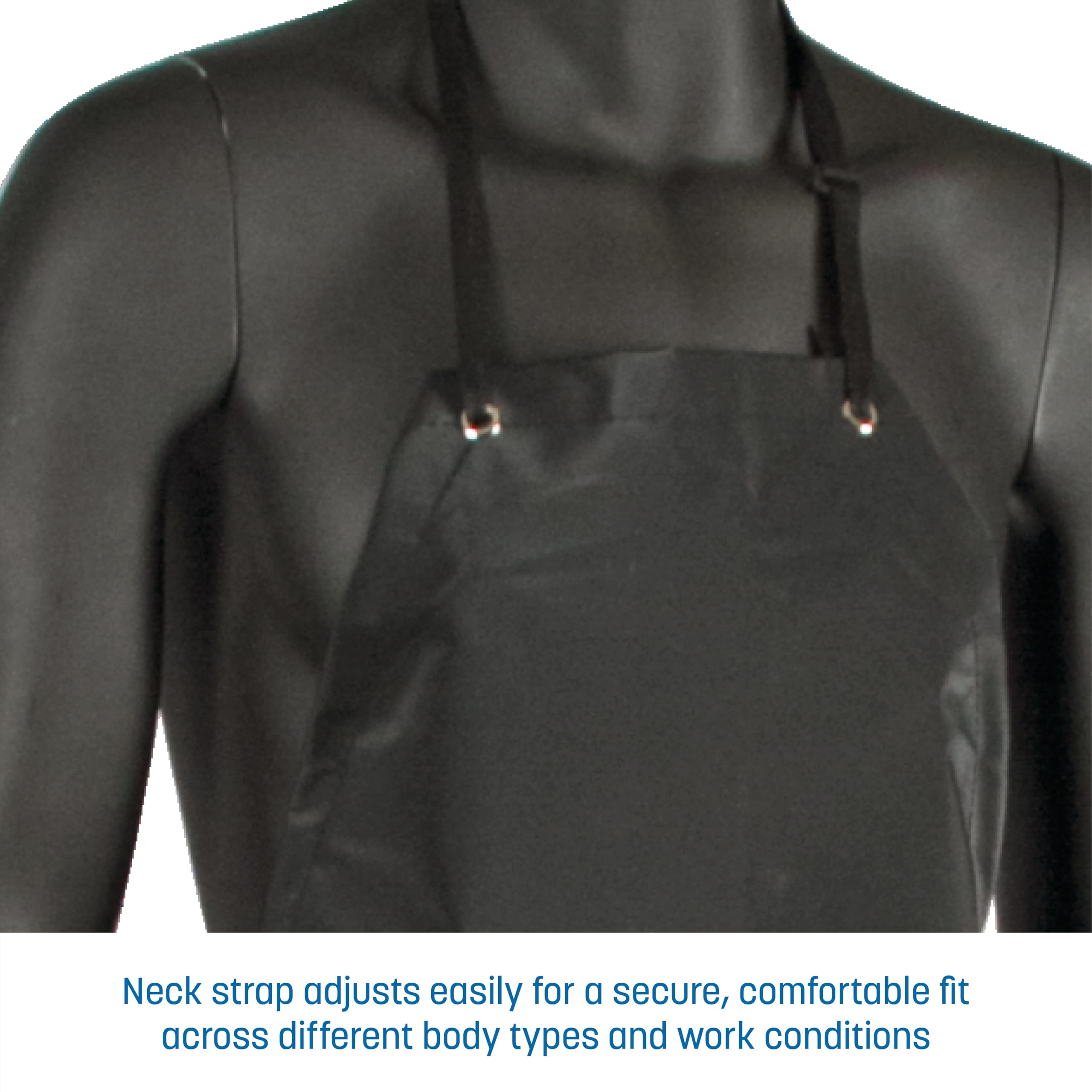 Amazon.com: San Jamar 615NBA Neo-Flex Bib Apron, 43